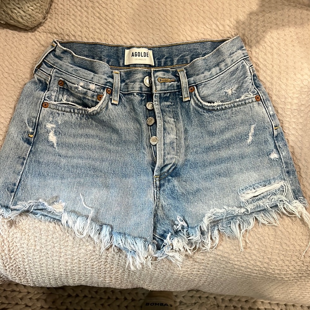 Agolde Jean Shorts Size 24